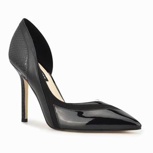 Nine West Behave Pointy Toe Pumps - Black - Ireland (CD3219540)